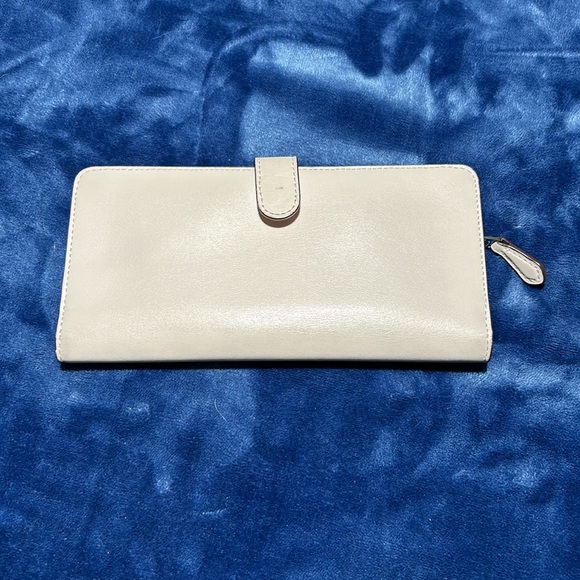 Coach Pink Leather Wallet with Silver Accents - Picture 2 of 5